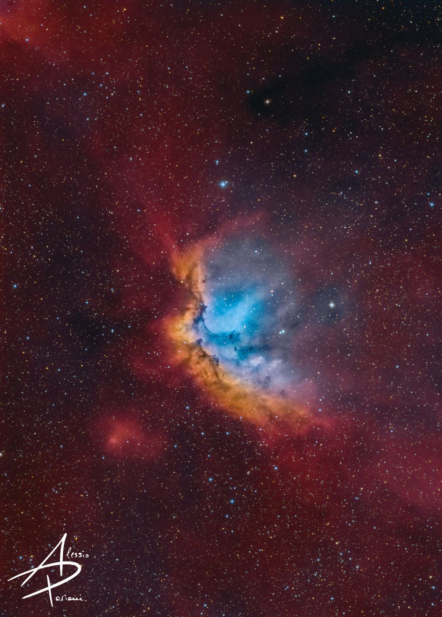 Wizard Nebula – NGC7380 – HORGB