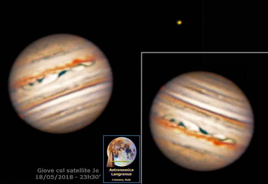 Pianeta Giove e Jo il 18/05/2018