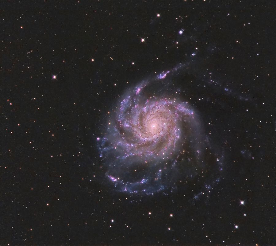 M 101 La galassia girandola HDR