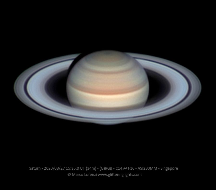 Saturno il 27 Agosto