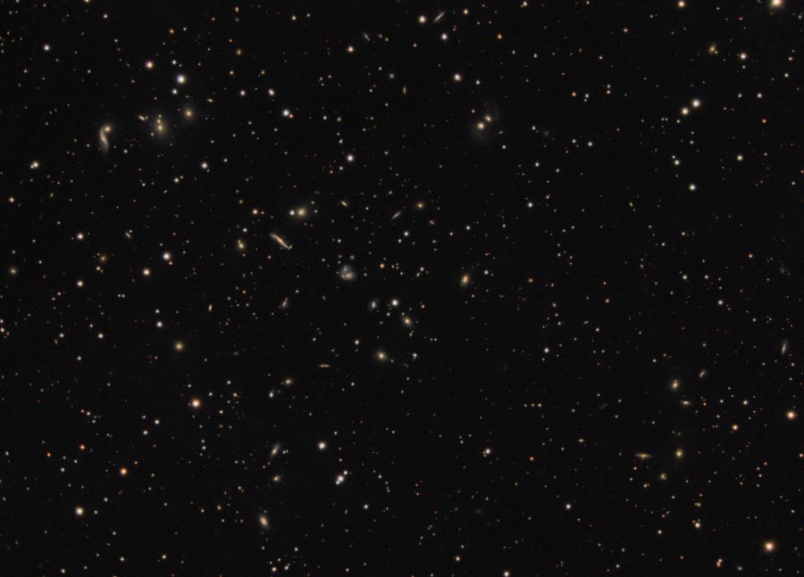 Hercules Galaxy Cluster (Abell 2151)