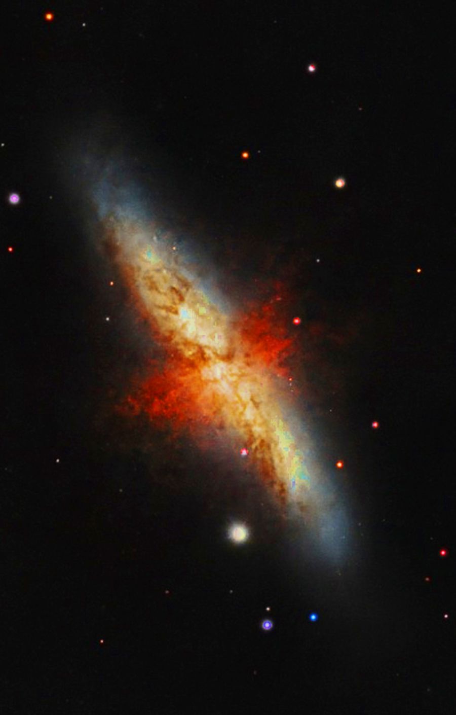 M82 galassia Sigaro