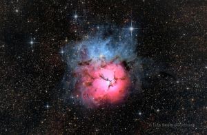 M 20 la nebulosa Trifida