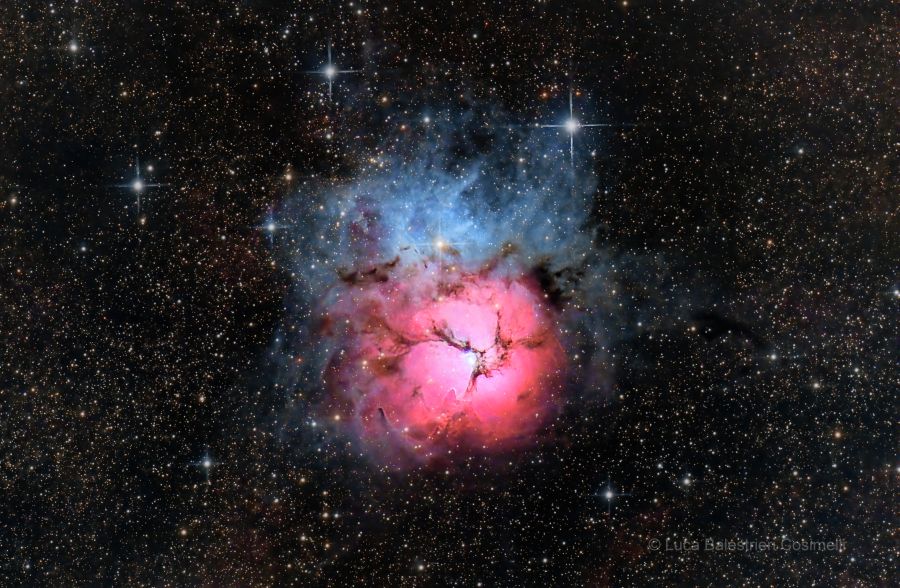 M 20 la nebulosa Trifida