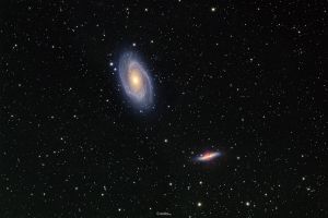 M81 o Galassia di Bode M82 o Galassia Sigaro