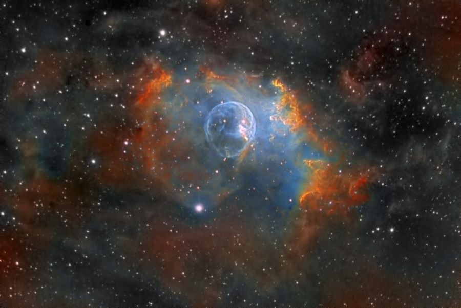 NGC 7635 Bubble Nebula Narrowband