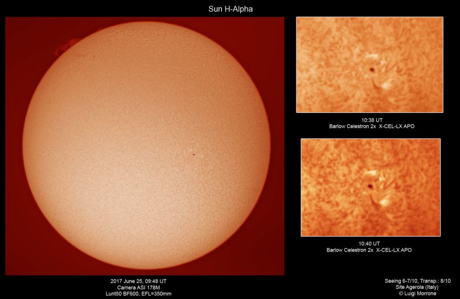 Sole in H-alpha