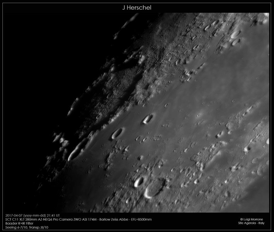 Cratere Lunare J Herschel