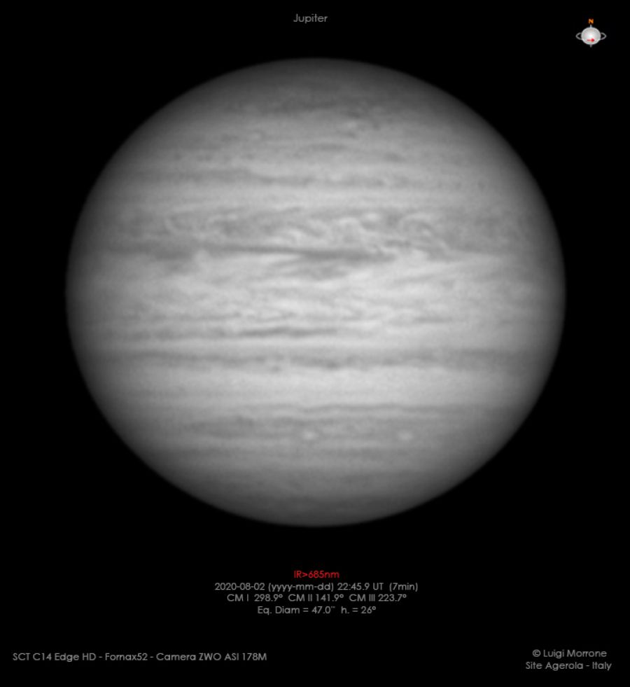 Giove in IR