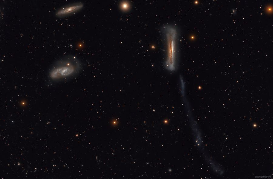 Leo Triplet & Tidal Strem