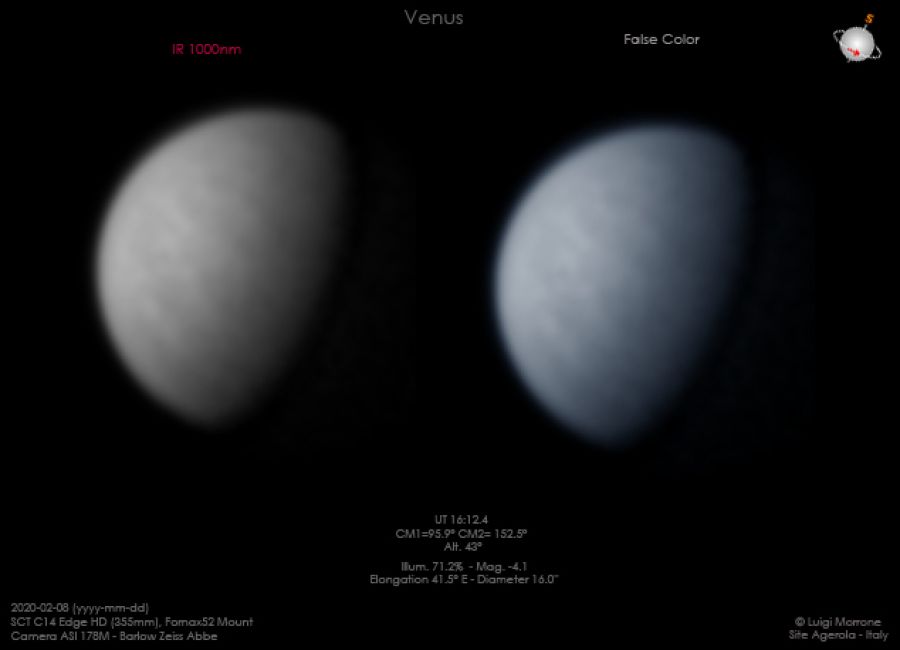 Venere in IR