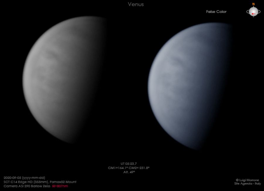 Venere in IR