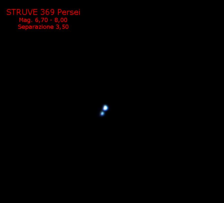 Stella doppia Struve 369 Persei