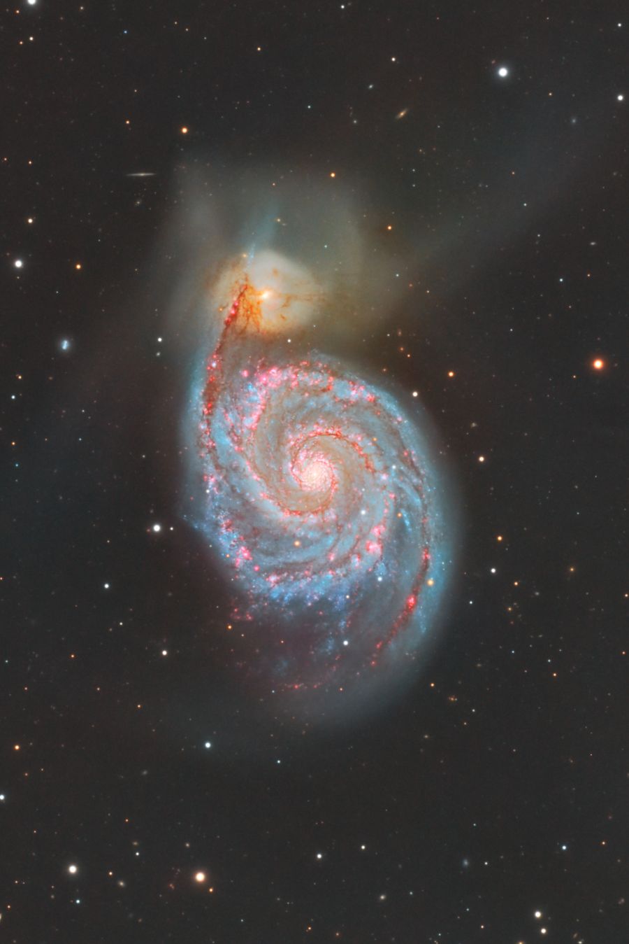 M 51 Whirlpool Galaxy