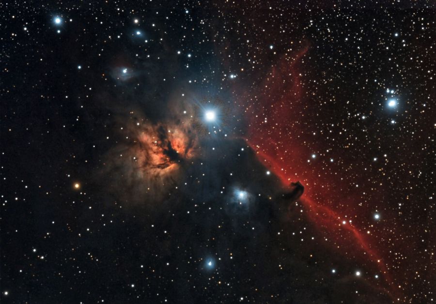 Barnad 33 e Ngc 2024 (Fiamma e Testa di Cavallo)