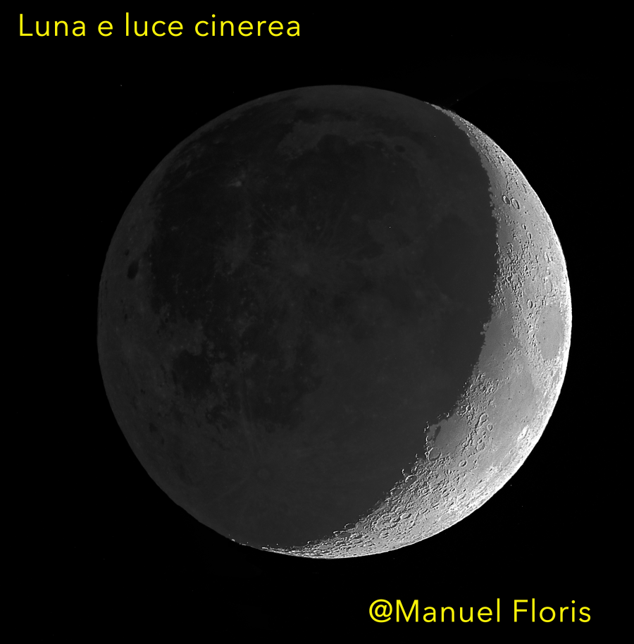 La Luna e la sua Luce Cinerea