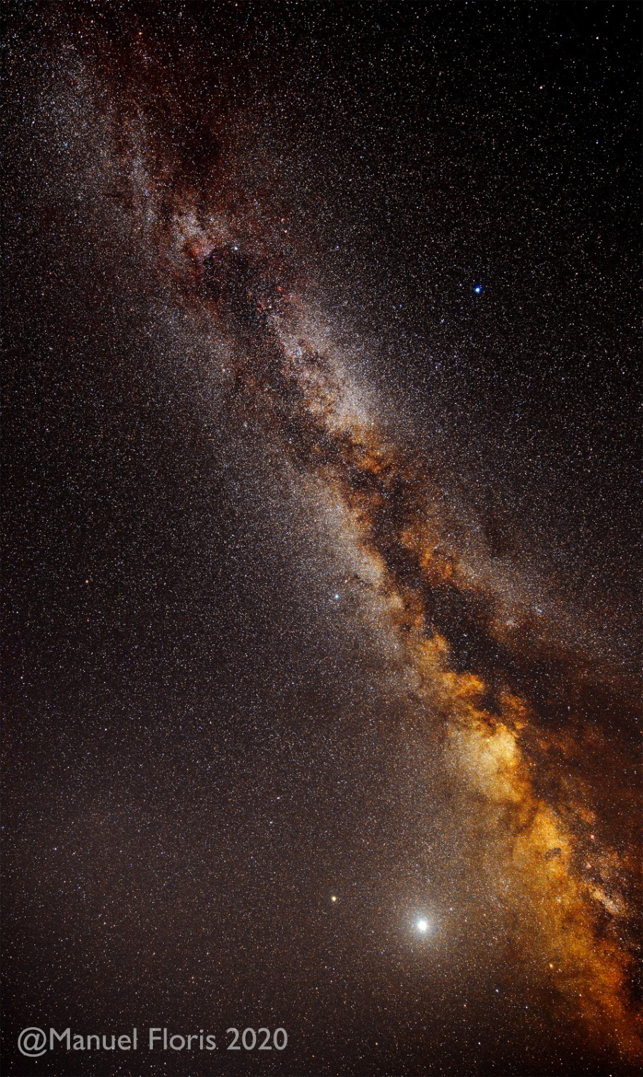 Via Lattea sul mare di Sardegna