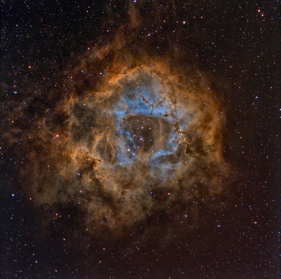 NGC2244 Hubble palette