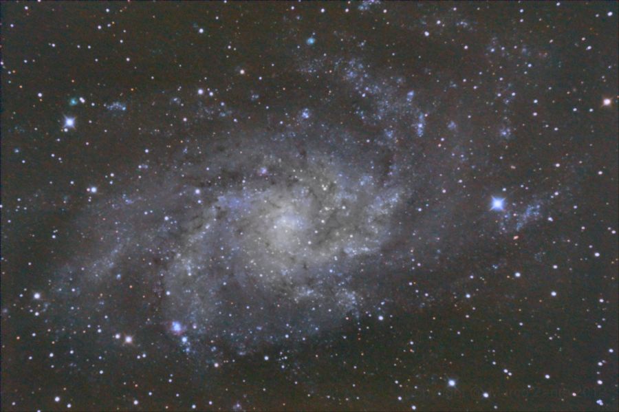 M33 Triangulum Galaxy – First Version