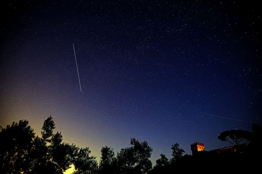 I.S.S. sopra i cieli del Chianti