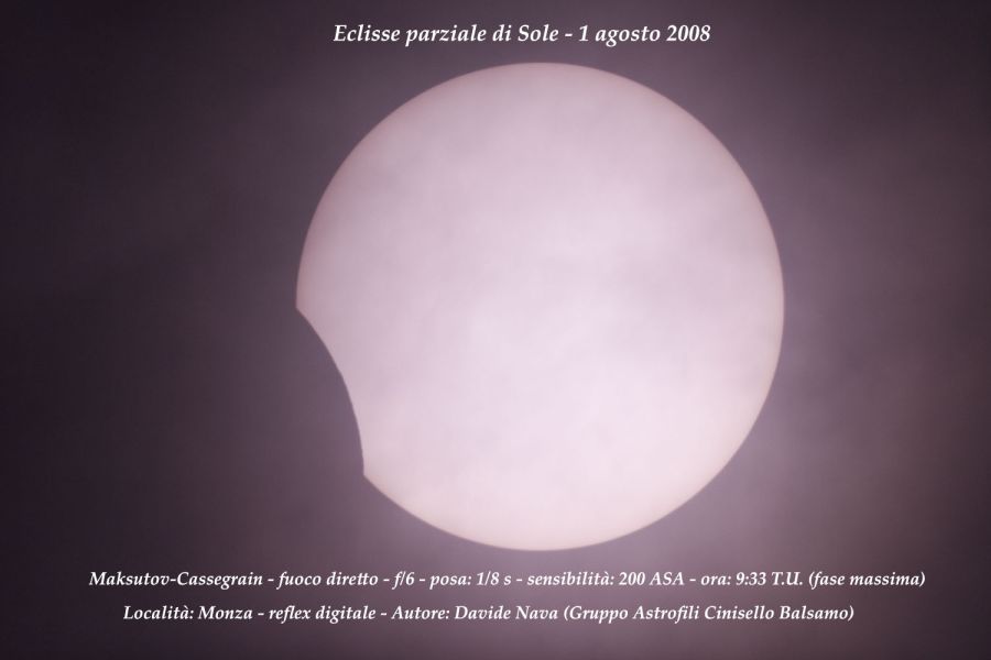 Eclisse Parziale di Sole