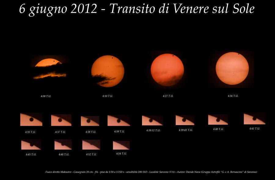 Transito di Venere sul Sole