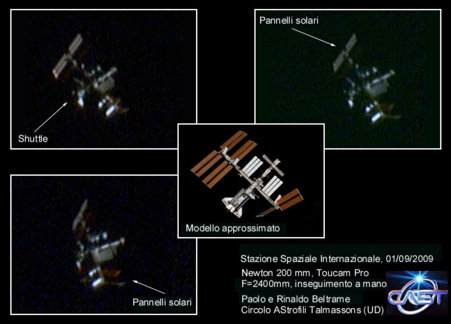 Stazione Iss e Shuttle