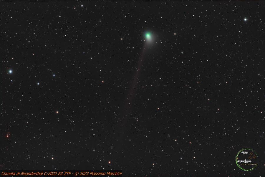 La cometa C/2022 E3 ZTF prossima al perielio