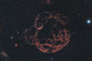 Simeis 147 - Spaghetti Nebula - Mosaico 4 pannelli