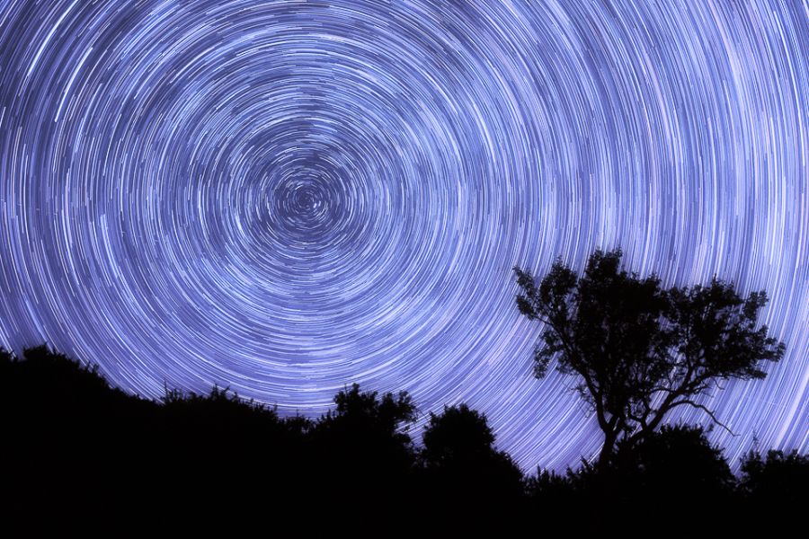 Startrails dalle Madonie