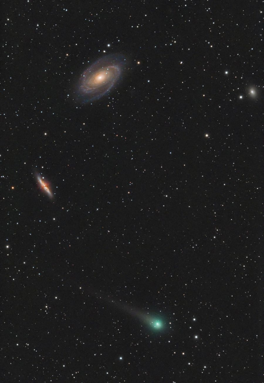 M81_M82_NGC 3077_ C/2017 Panstarrs