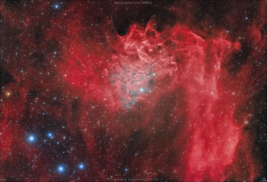 Flaming Star nebula (IC 405)