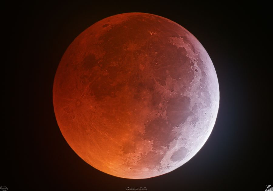 Eclissi di Luna totale del 21 Gennaio 2019