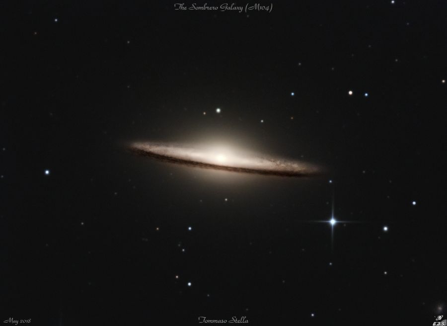 The Sombrero galaxy (M104 / NGC4594)