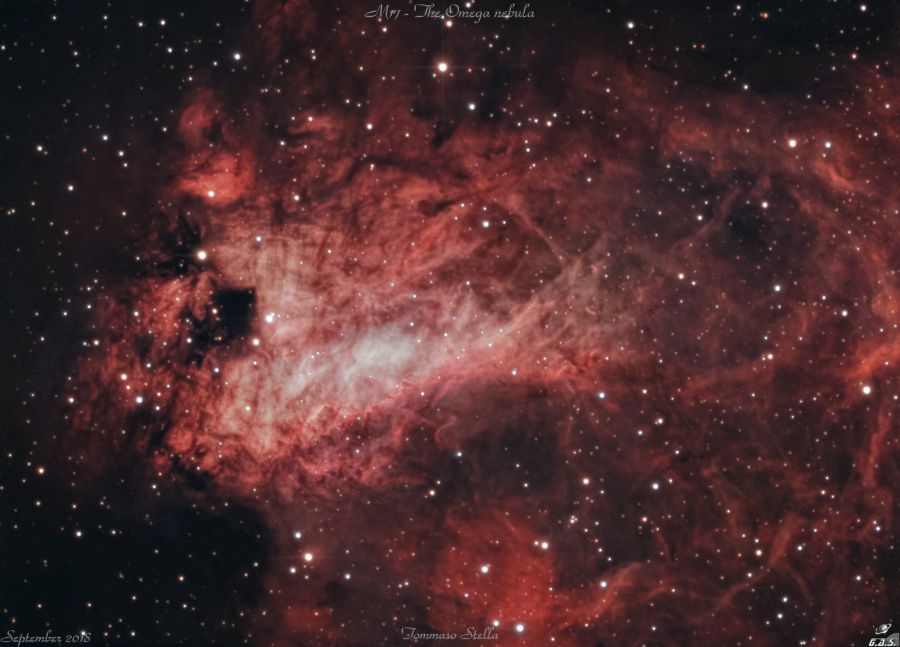 The Omega nebula (M 17 / NGC 6618)