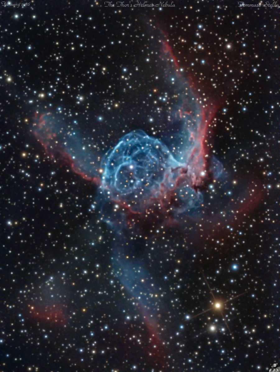 Nebulosa Elmo di Thor (NGC 2359)