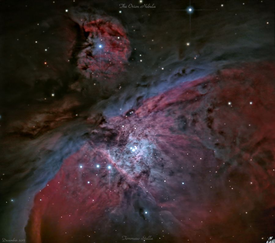 M42 e M43 Nebulosa di Orione