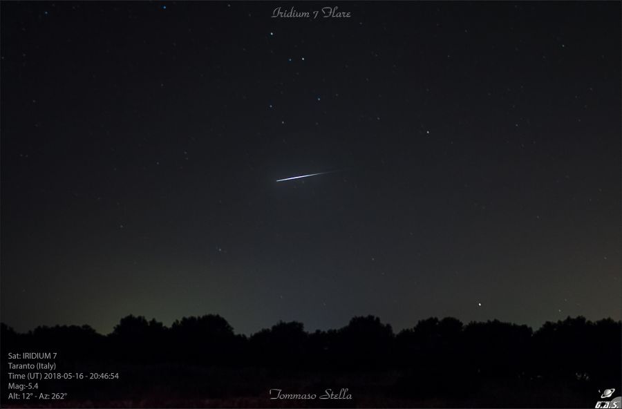 Iridium 07 Flare