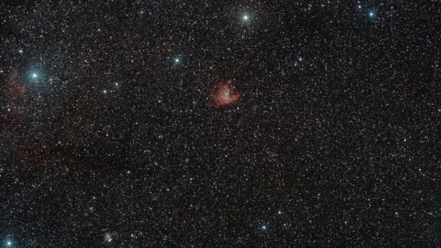 Nebulosa Pacman e limitrofi