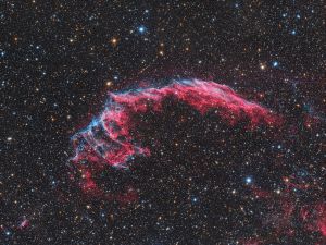 NGC 6992-5, Eastern Veil Nebula in Cygnus 