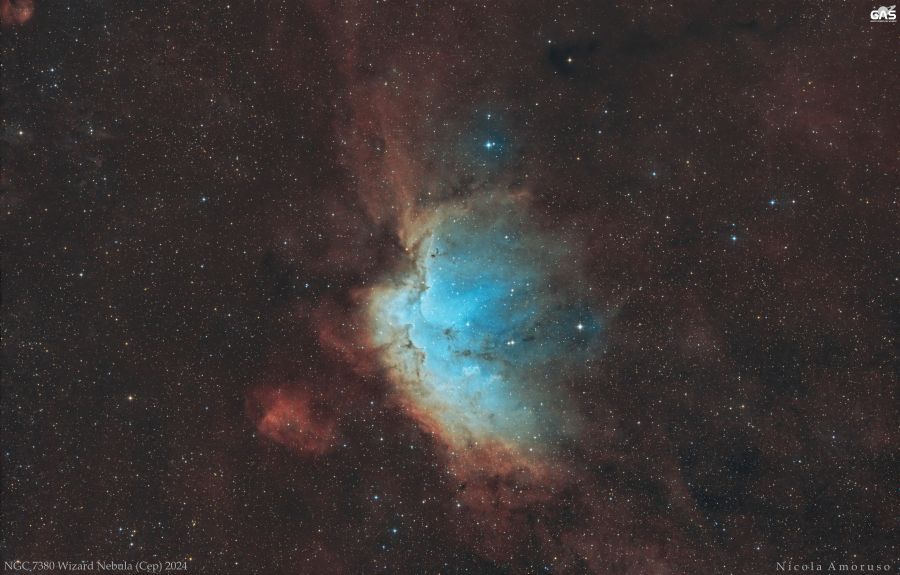 Wizard Nebula (NGC 7380)