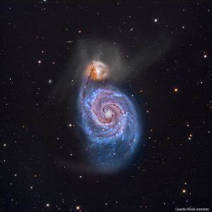 M51 whirlpool galaxy