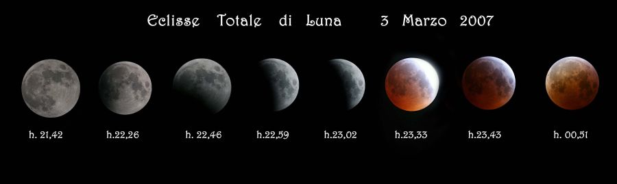 Prima Fase dell’eclissi