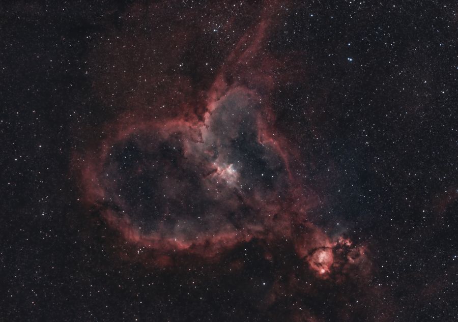 IC1905 Nebulosa Cuore costell. Cassiopea