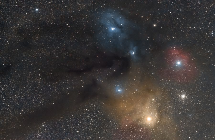 nube molecolare di Rho Ophiuchi