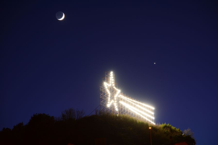 Congiunzione Luna Venere