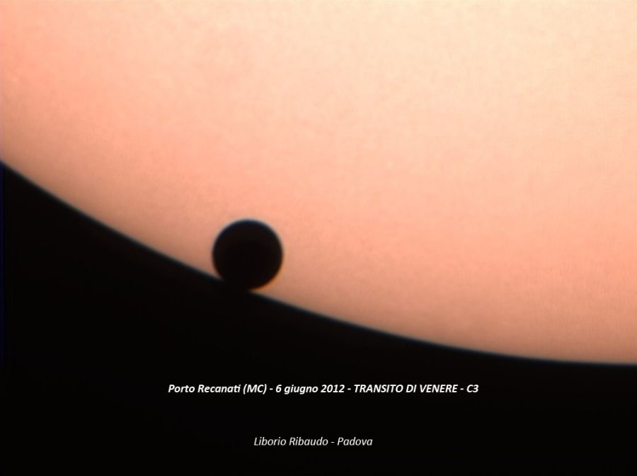 Transito di Venere sul Sole