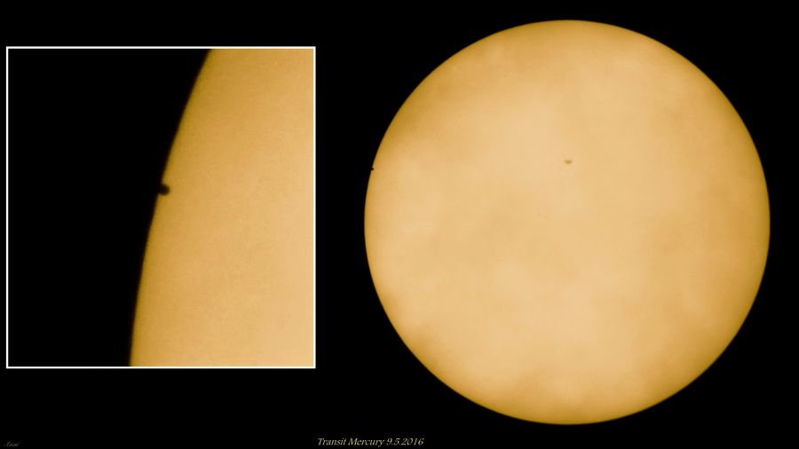 Transito di Mercurio sul Sole