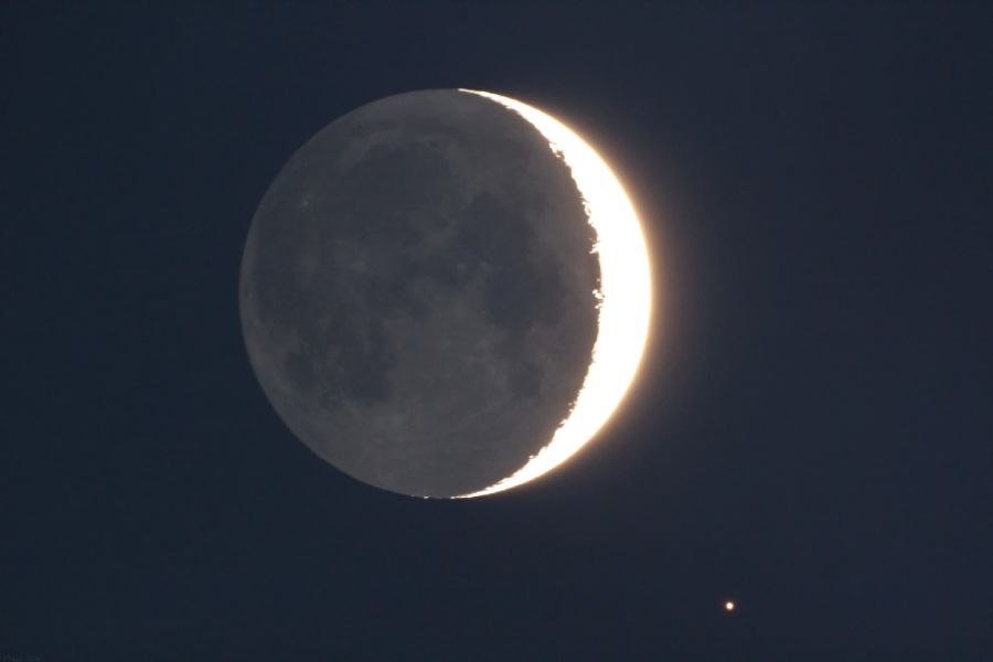 Congiunzione tra Luna e Aldebaran