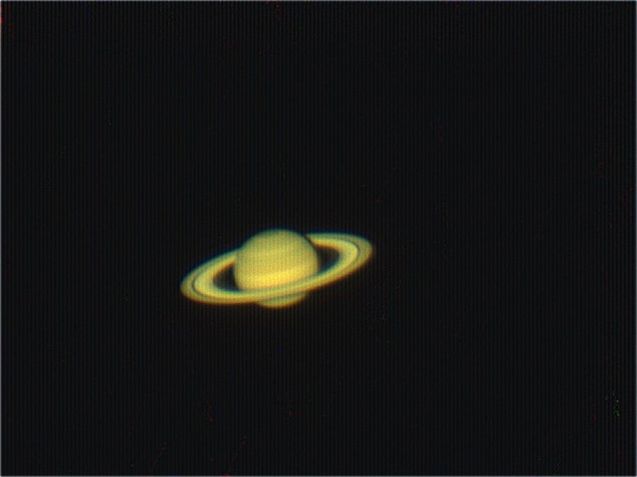 Saturno  con la Neximage 5